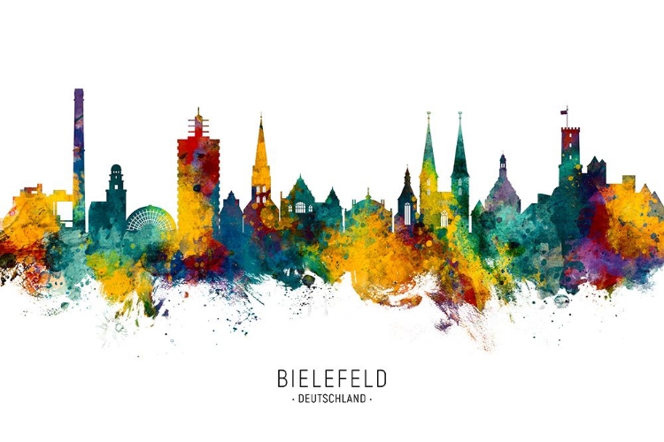 Picture of BIELEFELD GERMANY SKYLINE