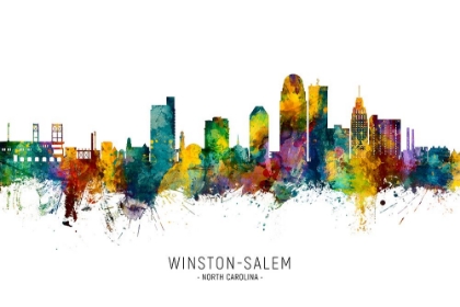 Picture of WINSTON-SALEM NORTH CAROLINA SKYLINE