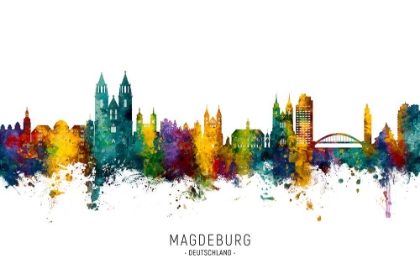 Picture of MAGDEBURG GERMANY SKYLINE