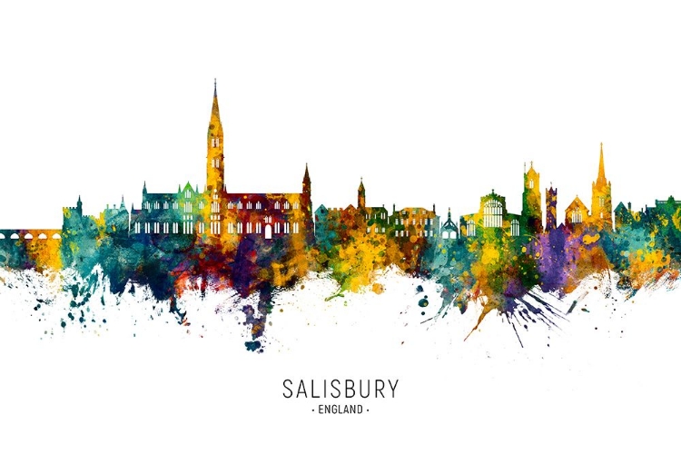 Picture of SALISBURY ENGLAND SKYLINE