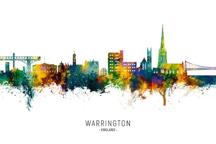 Picture of WARRINGTON ENGLAND SKYLINE