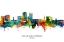 Picture of COLORADO SPRINGS COLORADO SKYLINE