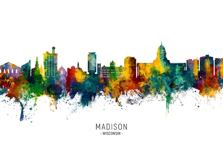 Picture of MADISON WISCONSIN SKYLINE