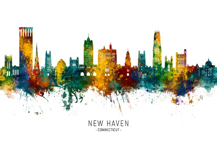 Picture of NEW HAVEN CONNECTICUT SKYLINE