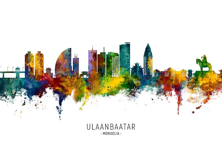 Picture of ULAANBAATAR MONGOLIA SKYLINE
