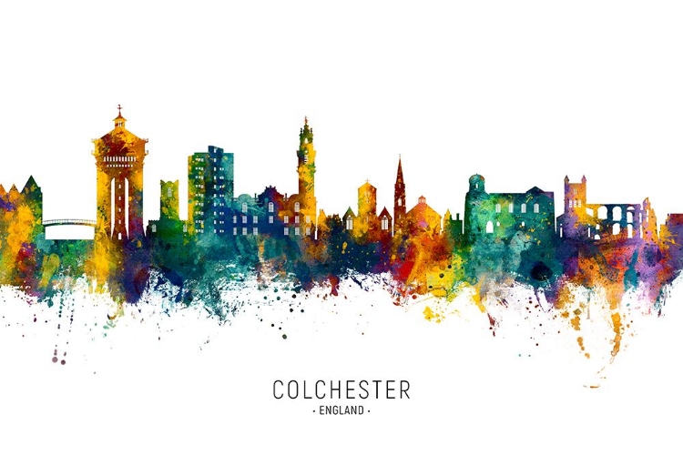 Picture of COLCHESTER ENGLAND SKYLINE