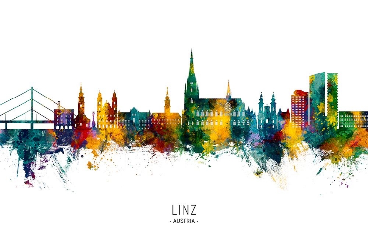 Picture of LINZ AUSTRIA SKYLINE