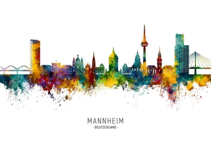 Picture of MANNHEIM GERMANY SKYLINE