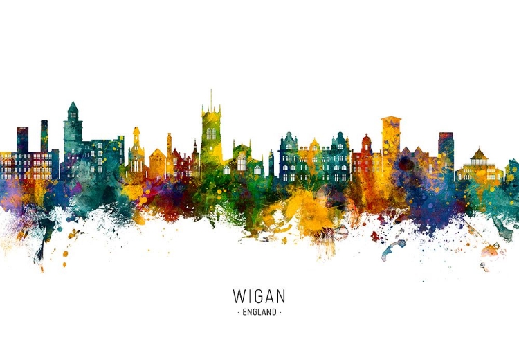 Picture of WIGAN ENGLAND SKYLINE