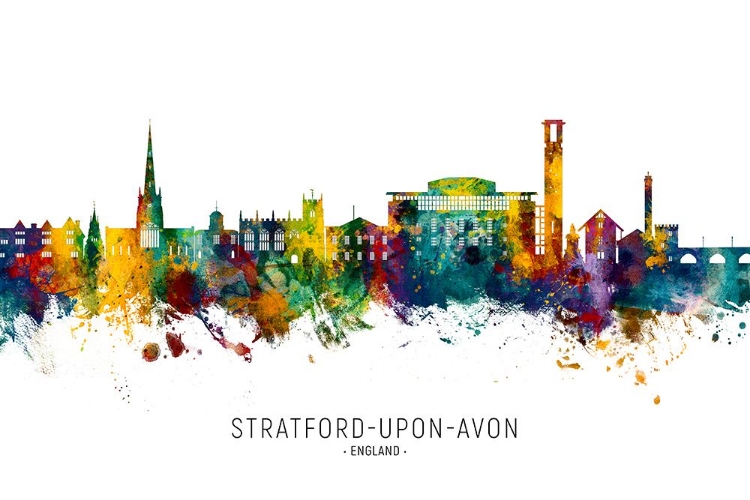 Picture of STRATFORD-UPON-AVON ENGLAND SKYLINE