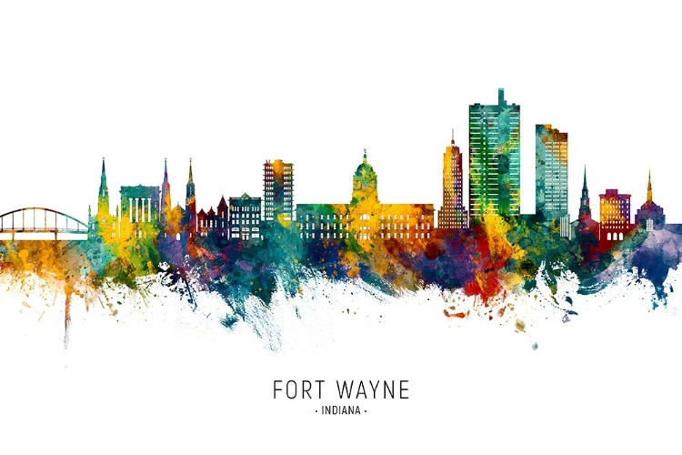 Picture of FORT WAYNE INDIANA SKYLINE