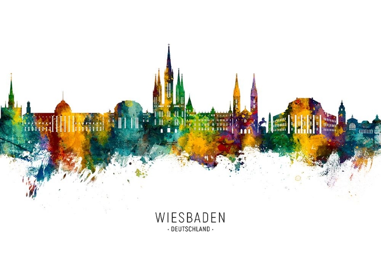 Picture of WIESBADEN GERMANY SKYLINE