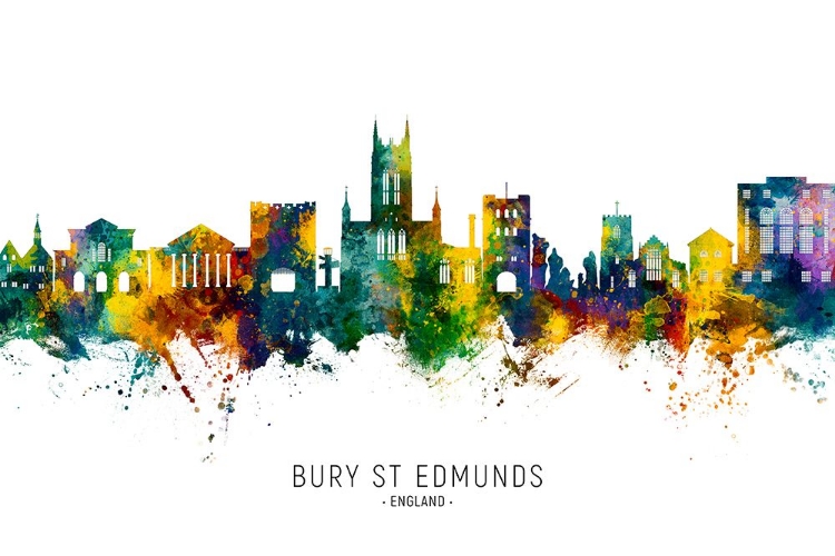 Picture of BURY ST EDMUNDS ENGLAND SKYLINE