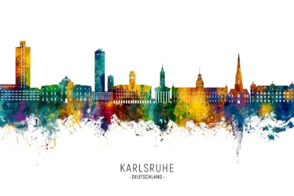 Picture of KARLSRUHE GERMANY SKYLINE