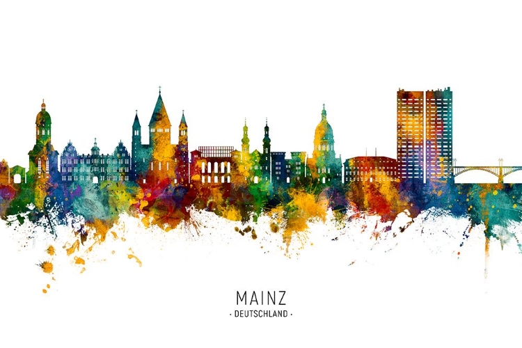 Picture of MAINZ GERMANY SKYLINE