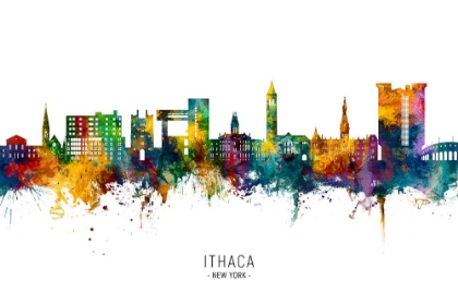 Picture of ITHACA NEW YORK SKYLINE