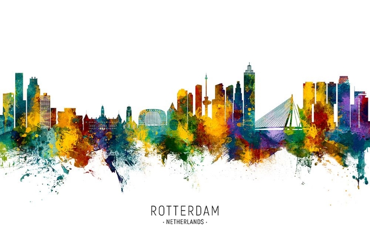 Picture of ROTTERDAM THE NETHERLANDS SKYLINE