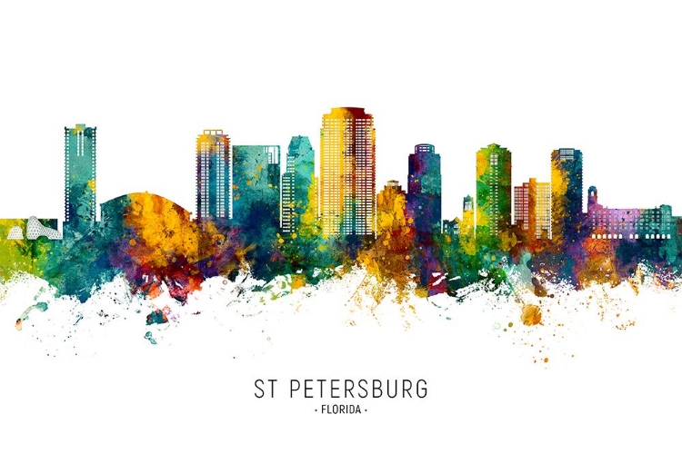 Picture of ST PETERSBURG FLORIDA SKYLINE