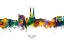 Picture of UPPSALA SWEDEN SKYLINE