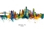 Picture of BROOKLYN NEW YORK SKYLINE