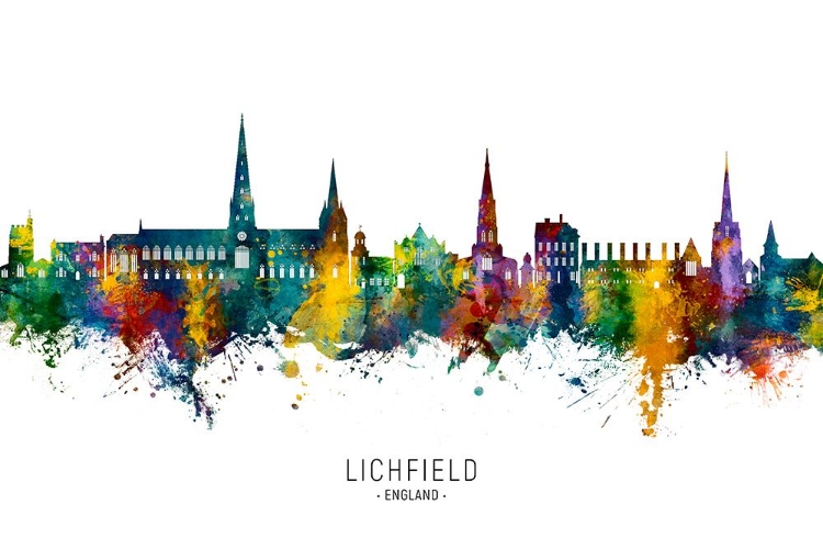 Picture of LICHFIELD ENGLAND SKYLINE