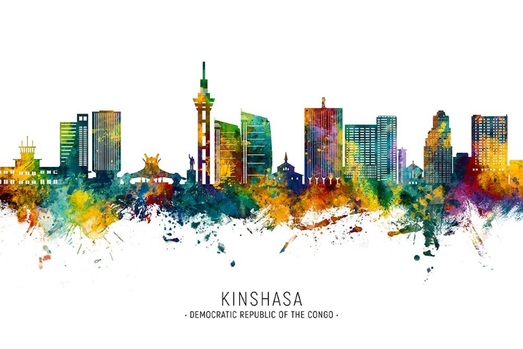 Picture of KINSHASA DEMOCRATIC REPUBLIC OF THE CONGO SKYLINE