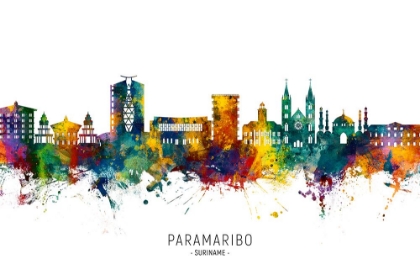 Picture of PARAMARIBO SURINAME SKYLINE