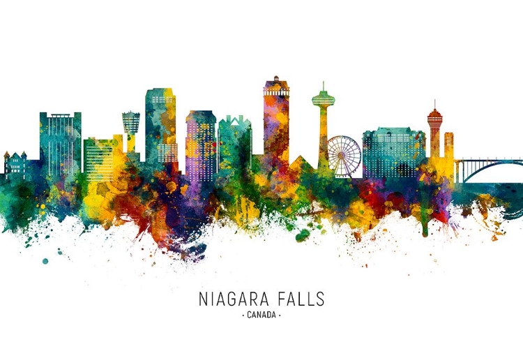 Picture of NIAGARA FALLS CANADA SKYLINE