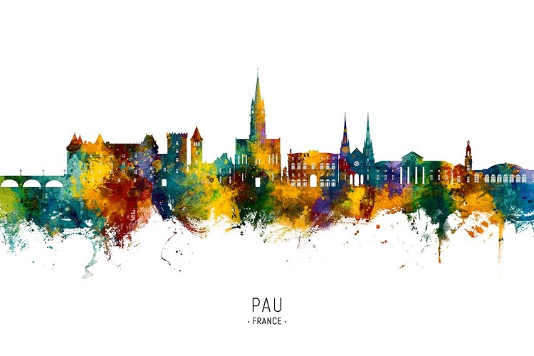 Picture of PAU FRANCE SKYLINE