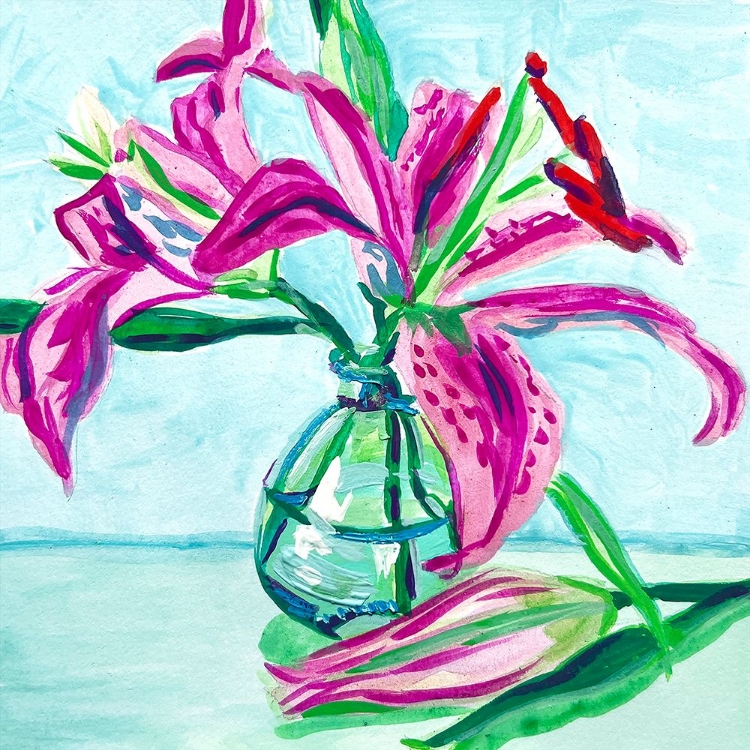 Picture of PINK LILIES