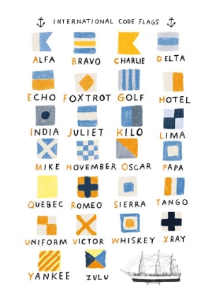 Picture of NAUTICAL FLAGS
