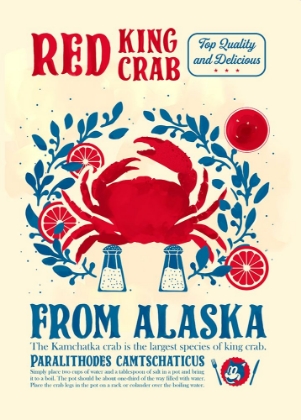 Picture of CRAB KITCHEN PRINT
