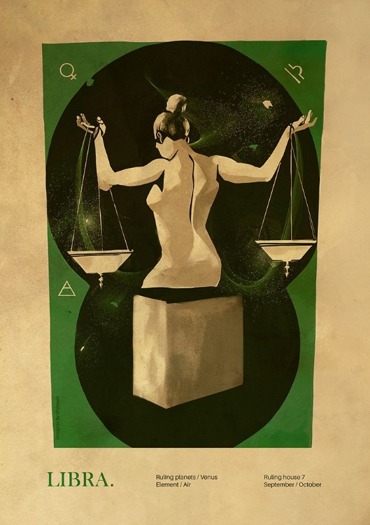 Picture of LIBRA PRINT