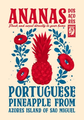 Picture of PINEAPPLE KITCHEN PRINT