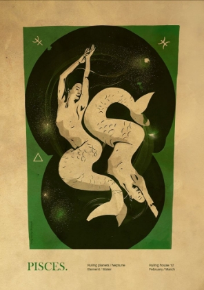 Picture of PISCES PRINT