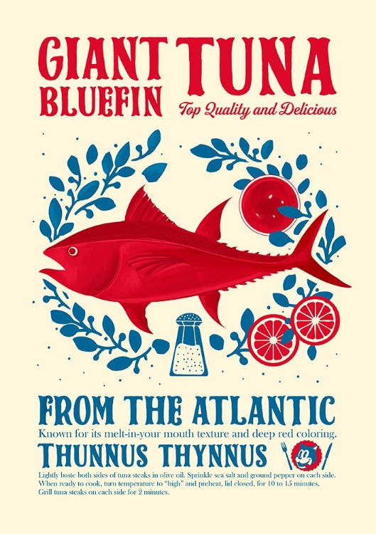 Picture of TUNA KITCHEN PRINT