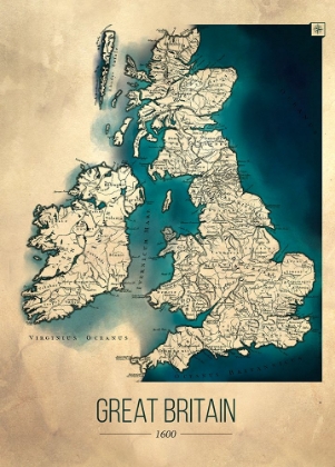 Picture of GREAT BRITAIN MAP