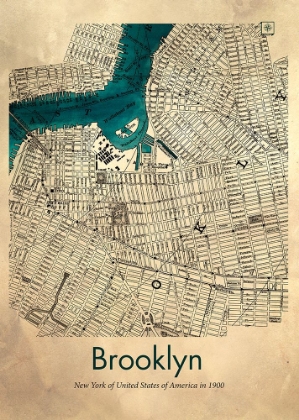 Picture of BROOKLYN MAP