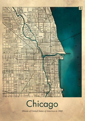 Picture of CHICAGO MAP