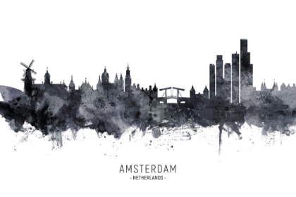 Picture of AMSTERDAM THE NETHERLANDS SKYLINE
