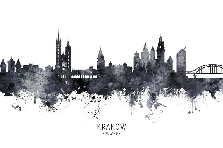 Picture of KRAKOW POLAND SKYLINE