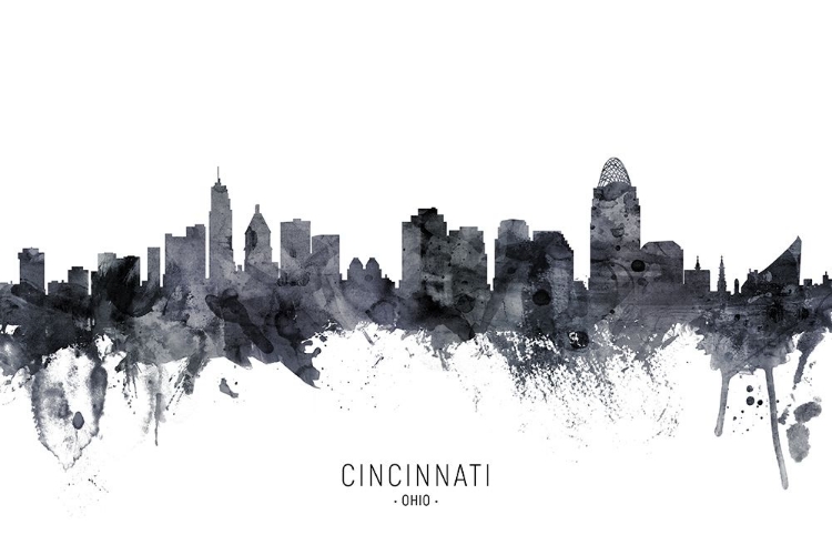 Picture of CINCINNATI OHIO SKYLINE