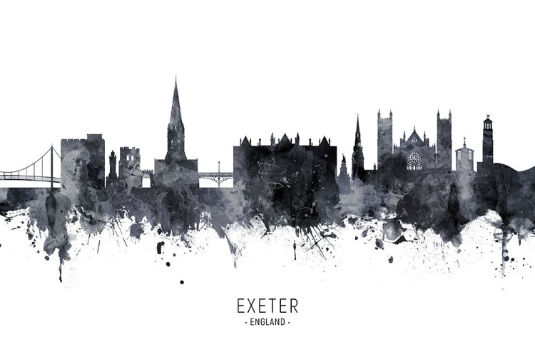 Picture of EXETER ENGLAND SKYLINE