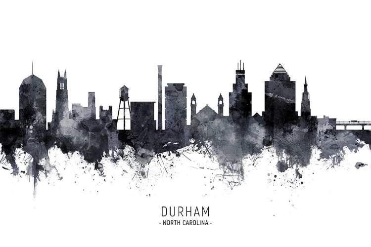 Picture of DURHAM NORTH CAROLINA SKYLINE