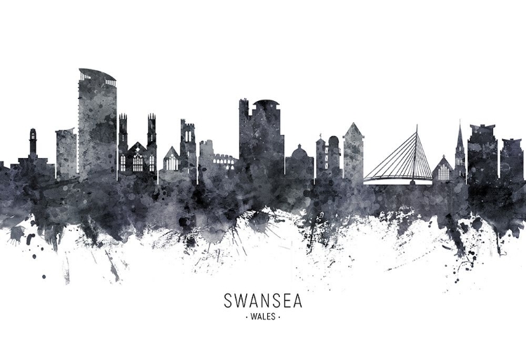 Picture of SWANSEA WALES SKYLINE