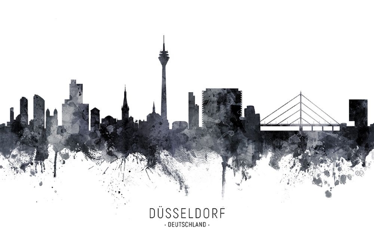 Picture of DAANDFRAC14;SSELDORF GERMANY SKYLINE