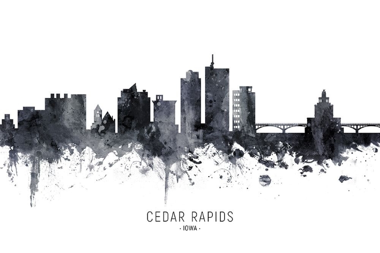 Picture of CEDAR RAPIDS IOWA SKYLINE