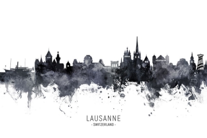 Picture of LAUSANNE SWITZERLAND SKYLINE