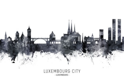 Picture of LUXEMBOURG CITY SKYLINE