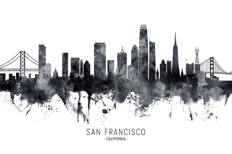 Picture of SAN FRANCISCO CALIFORNIA SKYLINE